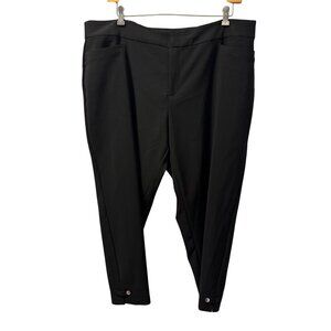 Christopher & Banks Black Tapered Pants Sz 22W  Pants. NWT